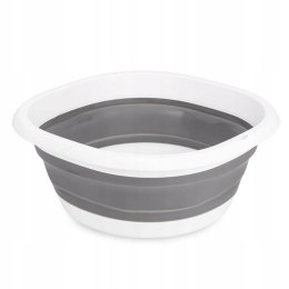 Brodzik Miska do pedicure składana szara 10 l