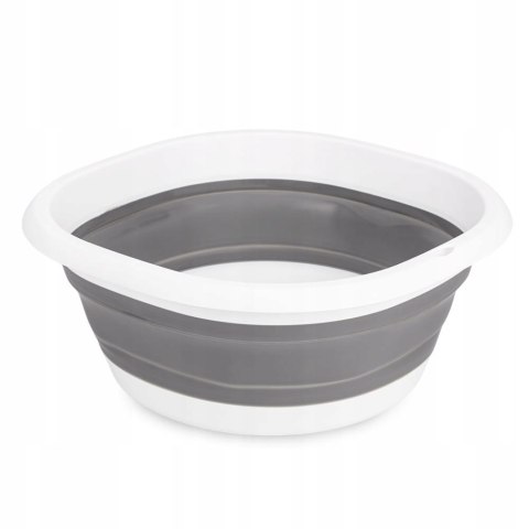 Brodzik Miska do pedicure składana szara 10 l