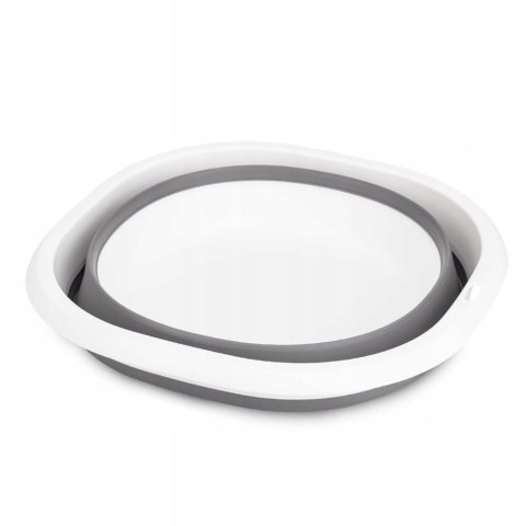 Brodzik Miska do pedicure składana szara 10 l