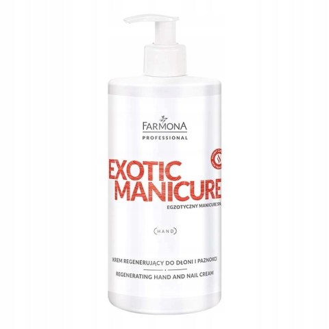 FARMONA Exotic Manicure krem regenerujący do dłoni i paznokci 500 ML