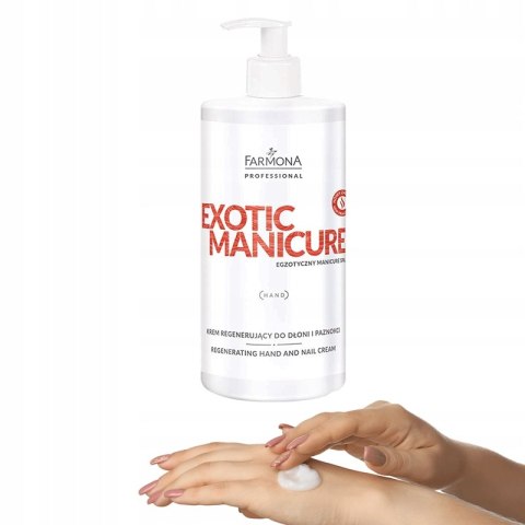 FARMONA Exotic Manicure krem regenerujący do dłoni i paznokci 500 ML