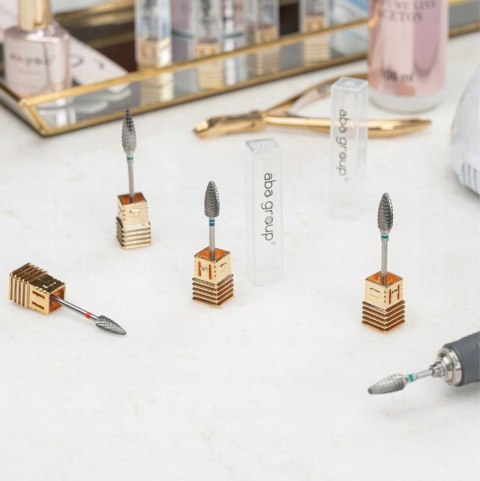 Frez z węglika spiekanego do manicure Aba Group M32 Stożek średni