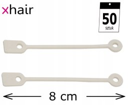 Gumki do wałków do trwałej OKRĄGLE DŁUGIE MOCNE 50 szt./op. XHAIR