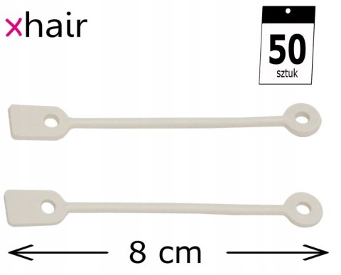 Gumki do wałków do trwałej OKRĄGLE DŁUGIE MOCNE 50 szt./op. XHAIR