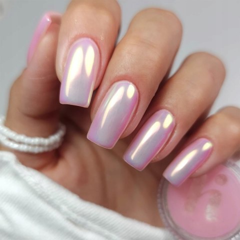 HI HYBRID PYŁEK DO ZDOBIENIA PAZNOKCI SYRENKA #513 MARMAID POWDER PINK