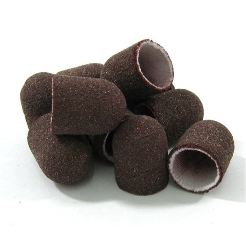 Kapturek Ścierny Pedicure na Frez 7mm #80, 10 SZT