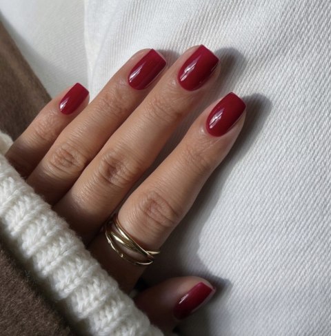 Lakier hybrydowy lakier kolorowy Semilac Burgundy Red 316 7ml