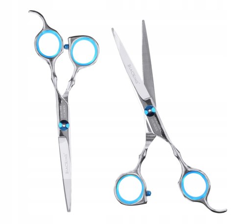 Nożyczki do strzyżenia + 2 grzebienie Ponik's zestaw FNZ005