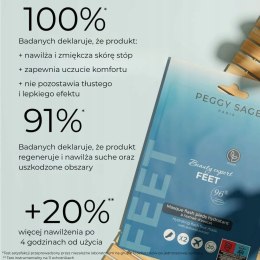 Peggy Sage Nawilżające skarpetki do stóp FLASH z ekstraktem awokado 550379