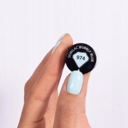 SEMILAC LAKIER HYBRYDOWY 974 BUBBLY BLUE 7ml