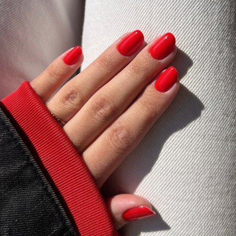 SEMILAC LAKIER KLASYCZNY DO PAZNOKCI NEONOWY CZERWONY 120 NEON RED 9ml