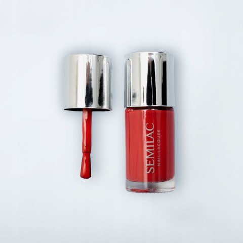 SEMILAC LAKIER KLASYCZNY DO PAZNOKCI NEONOWY CZERWONY 120 NEON RED 9ml