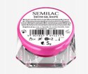 SEMILAC Żel do zdobień paznokci biały DECOR GEL WHITE 5g