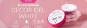 SEMILAC Żel do zdobień paznokci biały DECOR GEL WHITE 5g