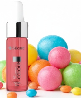 SILCARE Oliwka do skórek 15 ML Yummy Gummy Pink
