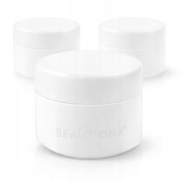 SŁOICZEK POJEMNIK KOSMETYCZNY 15ML DO KREMÓW I KOSMETYKÓW, ŻELI BIAŁY 1 SZT