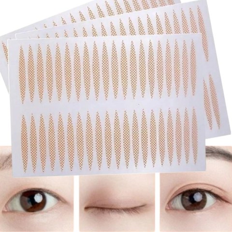 TASIEMKI NA OPADAJĄCE POWIEKI BEAUTIONA PLASTRY DO POWIEK OWALNE 120 SZT