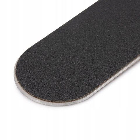 Tarka do pedicure z 10 wymiennymi wkładami 21,5 cm metalowa srebrna