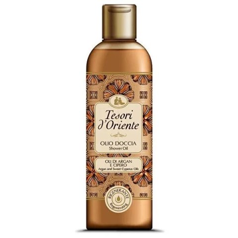 Tesori d'Oriente Argan & Sweet Cyperus olejek pod prysznic 250ml