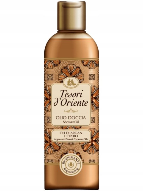 Tesori d'Oriente Argan & Sweet Cyperus olejek pod prysznic 250ml
