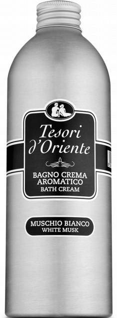 Tesori d'Oriente płyn do kąpieli muschio bianco białe piżmo, 500 ml