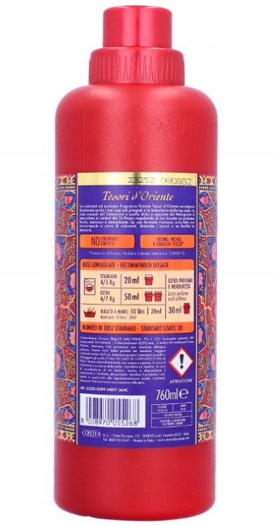 Tesori d'Oriente płyn do płukania Persian Dream 760 ml 38 prań