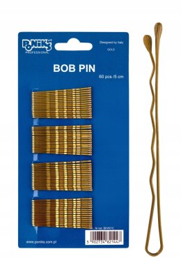 Wsuwki do włosów Ponik's 60 szt. złoty