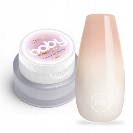 Żel 3w1 do Zdobień Baby Boomer Artistic Gel Ombre Paint F02 „Serenity