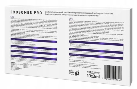 Apis Exosomes Pro biostymulująca ampułka z roślinnymi egzosomami 1 x 3ml