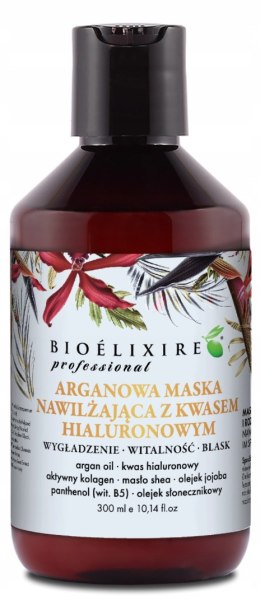 Bioelixire arganowa maska do włosów z kwasem hialuronowym 300 ml