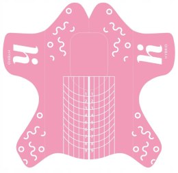 HI HYBRID Szablony do przedłużania paznokci 100 szt