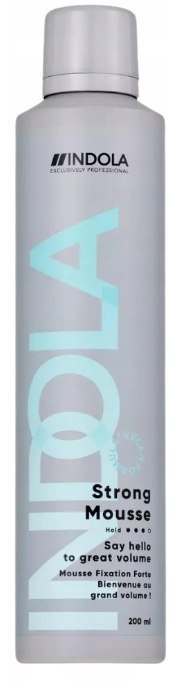 Indola Care & Styling Strong Mousse mocna pianka do włosów 200ml