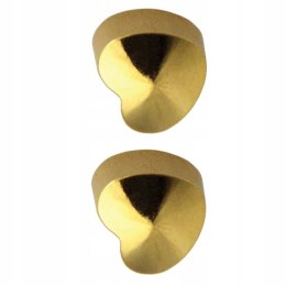 Kolczyki Studex system plus R502Y złote serce 1para