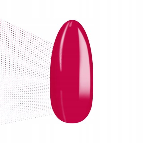 Lakier Hybrydowy neonowy czerwony wyrazisty klasyk Yoshi 6ml 281 Desk Dump
