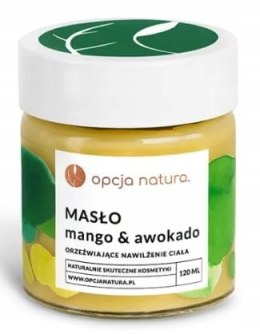 Masło do ciała Mango i Awokado Opcja Natura 120 ml
