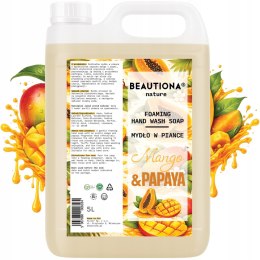 Mydło do rąk Beautiona MANGO I PAPAJA 5L
