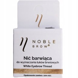 Nić Barwiąca do geometrii brwi biała Noble Lashes
