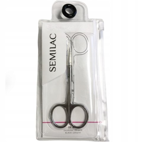 Nożyczki do skórek Semilac stal nierdzewna 23 mm