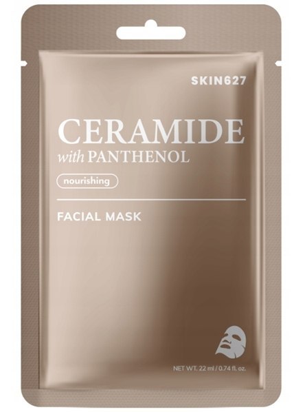 Odżywcza maska do twarzy SKIN627 CERAMIDY I PANTENOL, 22 ml