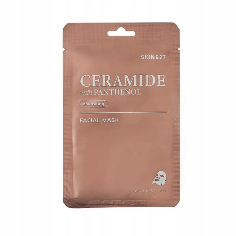 Odżywcza maska do twarzy SKIN627 CERAMIDY I PANTENOL, 22 ml