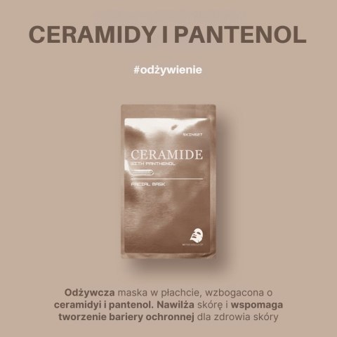 Odżywcza maska do twarzy SKIN627 CERAMIDY I PANTENOL, 22 ml