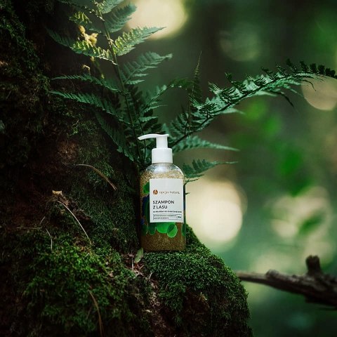 Opcja Natura szampon z lasu do włosów przetłuszczających się 250 ml