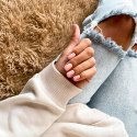 Pędzelek do żelu Nail World 6 transparentny clear, 2070