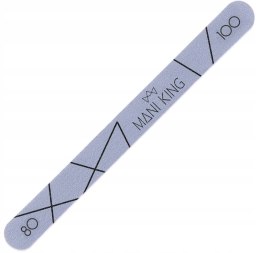 Pilnik do paznokci Mani King 100/180 prosty