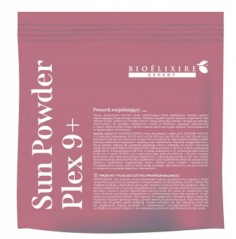 ROZJAŚNIACZ DO WŁOSÓW BIOELIXIRE SUN POWDER PLEX 9+ 500G