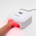 SEMILAC LAMPA UV LED DO PAZNOKCI HYBRYDY ŻELI MOCNA 24W/48 RED LIGHT SYSTEM