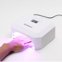 SEMILAC LAMPA UV LED DO PAZNOKCI HYBRYDY ŻELI MOCNA 24W/48 RED LIGHT SYSTEM