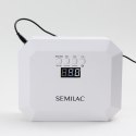 SEMILAC LAMPA UV LED DO PAZNOKCI HYBRYDY ŻELI MOCNA 24W/48 RED LIGHT SYSTEM
