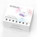 SEMILAC LAMPA UV LED DO PAZNOKCI HYBRYDY ŻELI MOCNA 24W/48 RED LIGHT SYSTEM