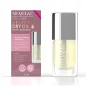 SEMILAC SUCHY OLEJEK PIELĘGNUJĄCY DO PAZNOKCI I SKÓREK VELVET DRY OIL 7ml